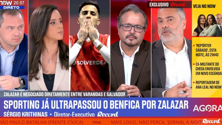 Sérgio Krithinas: Benfica nunca avançou ou propôs Zalazar