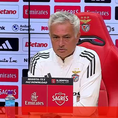 Mourinho diz que a verdade desportiva se vê ao analisar Benfica B vs Acad. Viseu