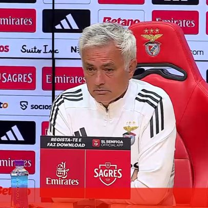 Mourinho confirma dois titulares para o jogo com o Sp. Braga