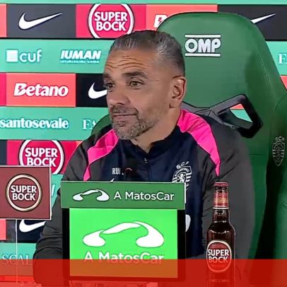 Reação de Rui Borges ao interesse do Sporting em Zalazar e Palhinha