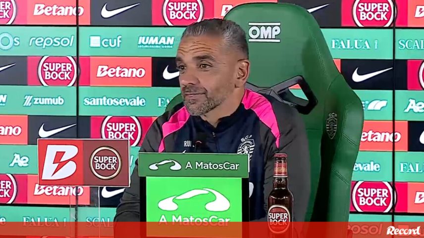 Reação de Rui Borges ao interesse do Sporting em Zalazar e Palhinha