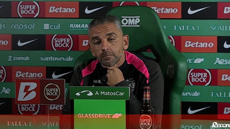 Rui Borges admite dificuldade em manter jogadores motivados nos próximos 15 dias