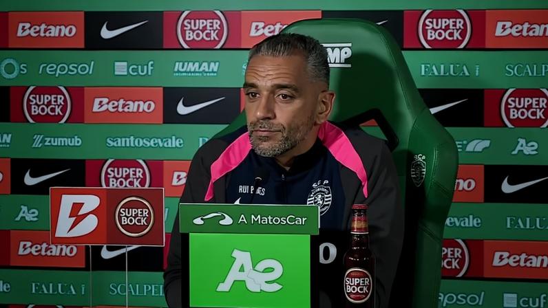 Rui Borges diz que qualquer jogador que entra no Sporting é passado a pente fino