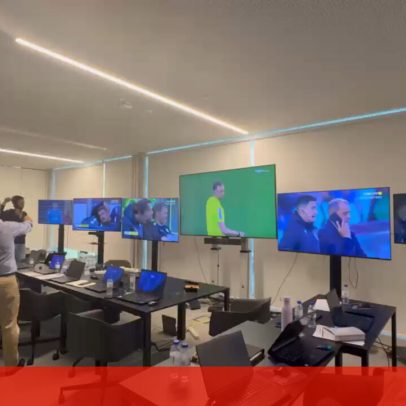 Coordenação do apito inicial de sete jogos simultâneos da Liga Betclic