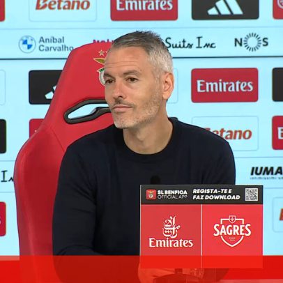 Vicens justifica manter Zalazar no banco frente ao Benfica