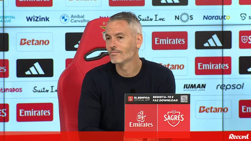 Treinador do Sp. Braga revela "cautela" tendo em conta o estado físico do jogador