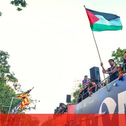 Flick discute com Yamal a bandeira da Palestina
