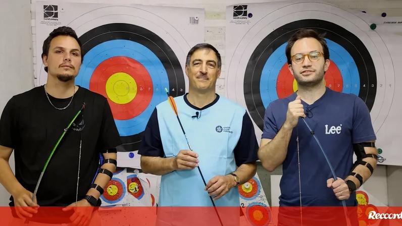 Imagem do vídeo "Será que tem pontaria? Experimente o tiro com arco no Record Challenge Park"