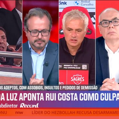 Pedro Sousa afirma que o problema de Rui Costa é estar mal rodeado
