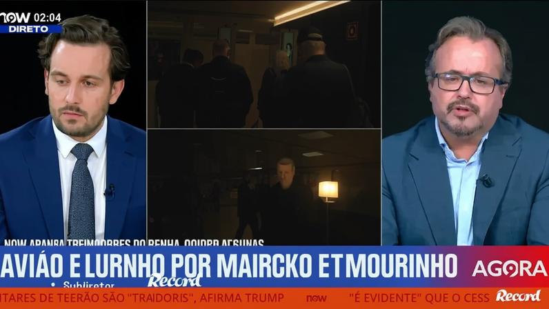 «Mourinho e Marco Silva no mesmo avião causou preocupação e houve várias pessoas a querer perceber se tinha havido algum problema»