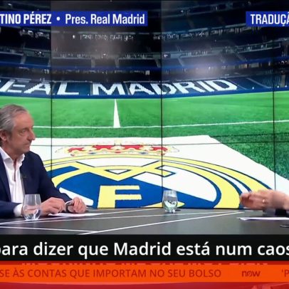 Florentino Pérez reage a Mourinho com elogio à mistura