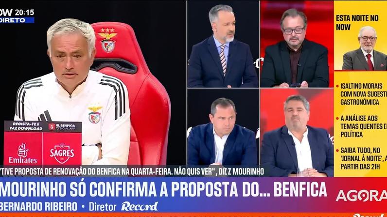 Bernardo Ribeiro: renovar com Mourinho não alteraria o desfecho com o Real