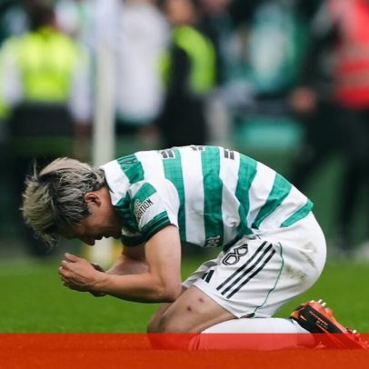 Ex-jogador do Marítimo emociona-se ao marcar golo que deu título ao Celtic