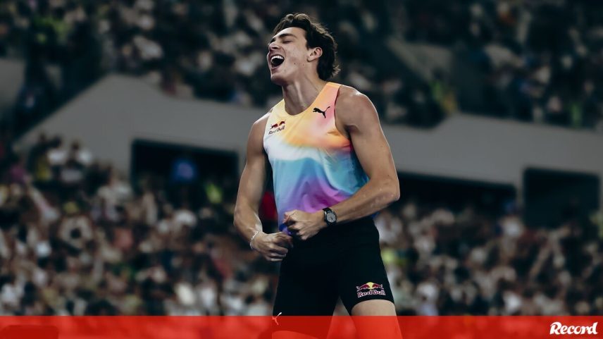 Armand Duplantis ainda tentou o recorde mundial