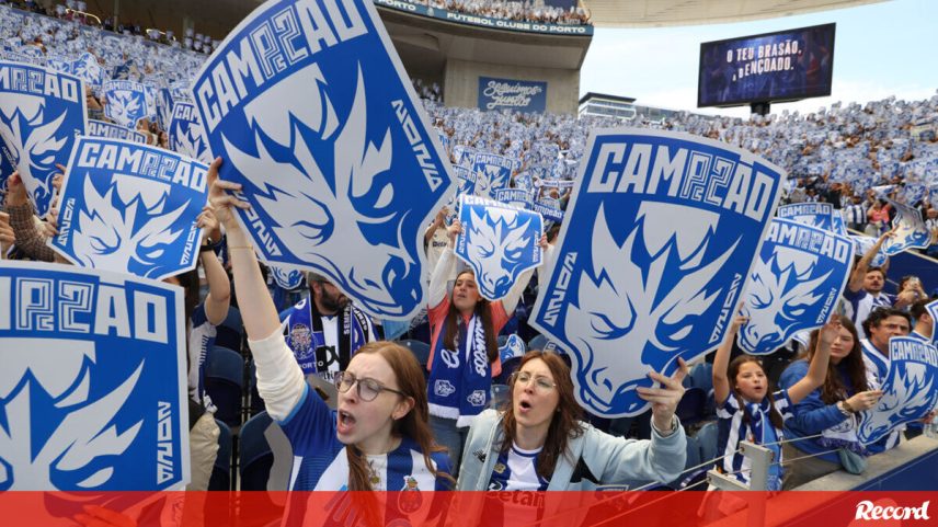Adeptos do FC Porto em festa