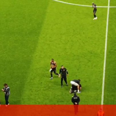 Permanência na I Liga: Bacci ajoelhou-se a chorar após Braga-Estrela