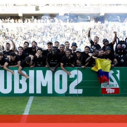 Melhores imagens da celebração da subida da Académica à 2.ª Liga