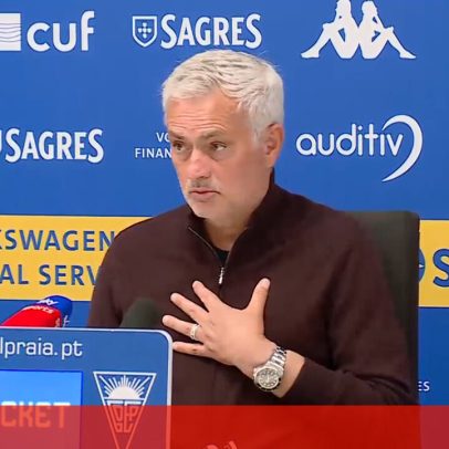 Mourinho admite que agente indicou possível situação séria com o Real Madrid