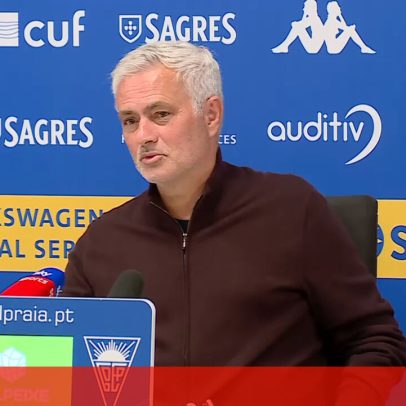 Mourinho diz ter sido feliz todos os dias no Benfica e disse isso aos jogadores