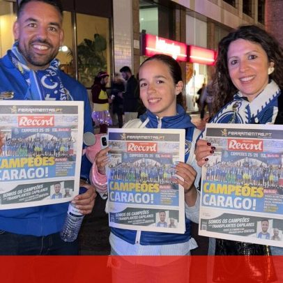 Record lança edição especial do FC Porto campeão na festa dos Aliados
