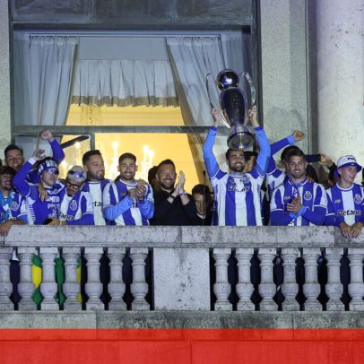 As melhores imagens da festa do título do FC Porto no Dragão, Ribeira e Aliados