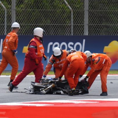 Alex Márquez sofre queda grave no GP da Catalunha e é hospitalizado