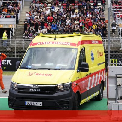 GP da Catalunha: Zarco cai e fica preso à moto de Bagnaia