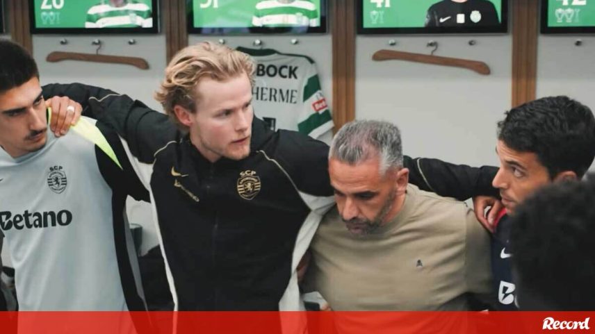 Palavra de Hjulmand nos bastidores do Sporting: «Quenda, Morita... Obrigado por tudo o que deram a este clube»