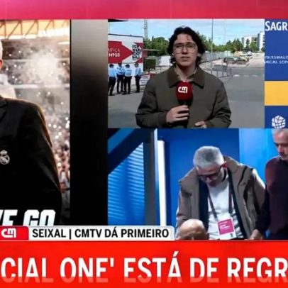 Mourinho esperado no Seixal nesta segunda-feira em dia decisivo