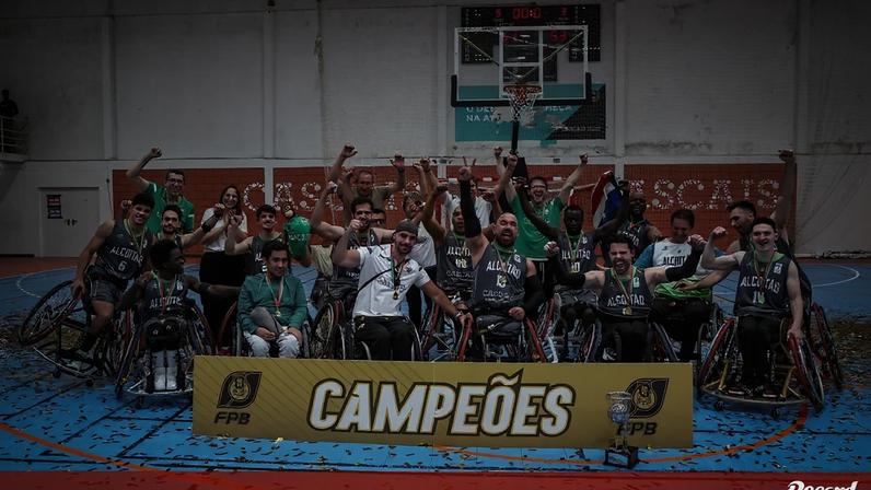 Hugo Maia lidera Alcoitão no bicampeonato de basquetebol em cadeira de rodas