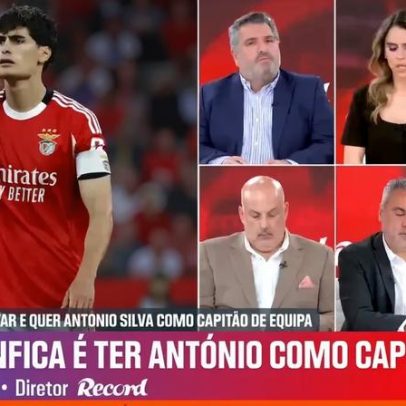 Pedro Sousa aponta António Silva como melhor central do Benfica e fuga no Mundial'22
