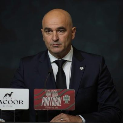 Martínez: Ricardo Velho não pode sentar-se no banco, quis ajudar em 2 minutos
