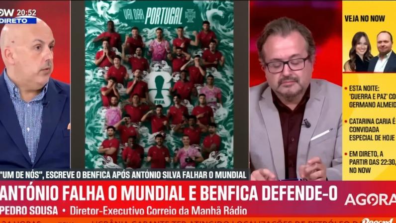 Pedro Sousa: «Qualquer convocatória que não tivesse cinco centrais e que não incluísse António Silva e Tiago Gabriel seria enorme surpresa»