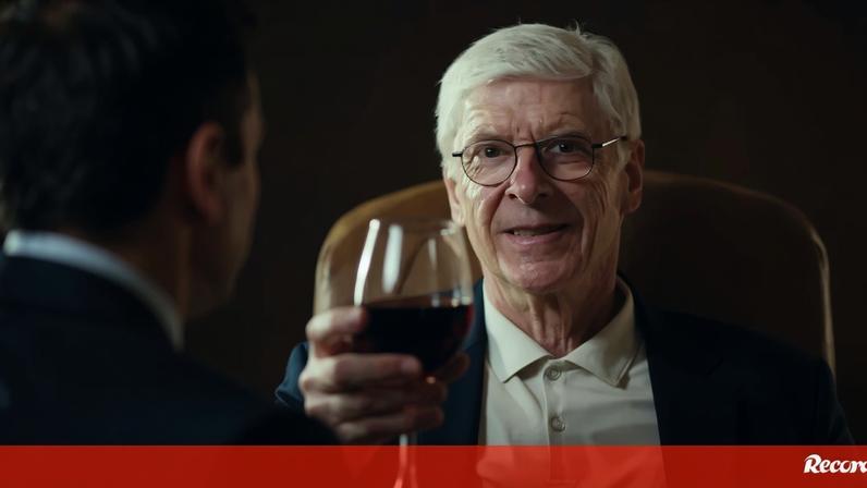 Arsène Wenger e Viktor Gyökeres em grande destaque no vídeo de campeão do Arsenal