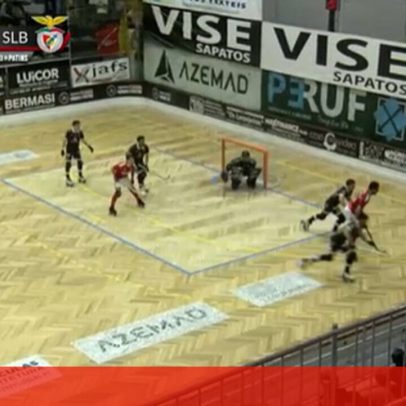 Transmissão em direto de Sanjoanense-Benfica, hóquei em patins
