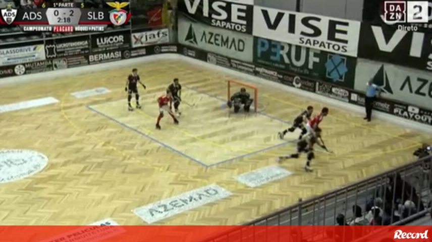 Hóquei em patins: transmissão em direto do Sanjoanense-Benfica