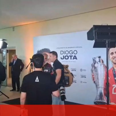Lançamento da biografia de Diogo Jota com presença de familiares e amigos