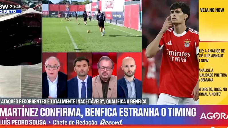 Vítor Pinto: «O Benfica está a pôr-se do lado de António Silva e a dizer que o Tomás Araújo é dispensável da Seleção?