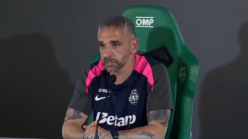 Rui Borges: «Precisamos cada vez mais de líderes como o Hjulmand dentro do balneário»