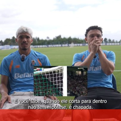 Jogadores do FC Porto relatam golos com bicada aos rivais nos jogos na Luz e Alvalade