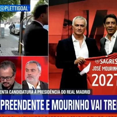 Rafael Soares diz que Mourinho foi aclamado na chegada e estranho na saída