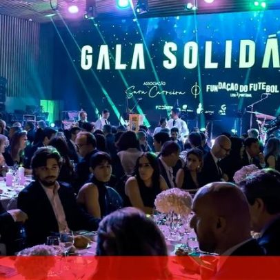 Tony Carreira foi a estrela da Gala solidária da Liga Portugal