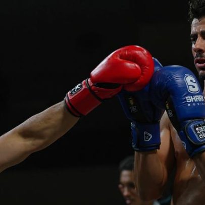 Diogo Maia desiste segundos após subir ao ringue com Numeiro