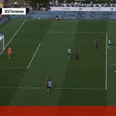 Luís Suárez empata ao aproveitar mau alívio de Diadié no Sporting-Torreense
