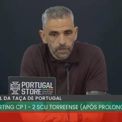 Rui Borges analisa a derrota do Sporting na Taça e define o seu caminho