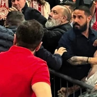 Marinakis fica com nódoas negras e t-shirt rasgada após luta com sobrinho do PM grego