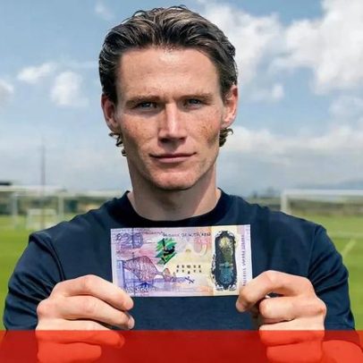 Golo de McTominay fica registado nas notas de 20 libras