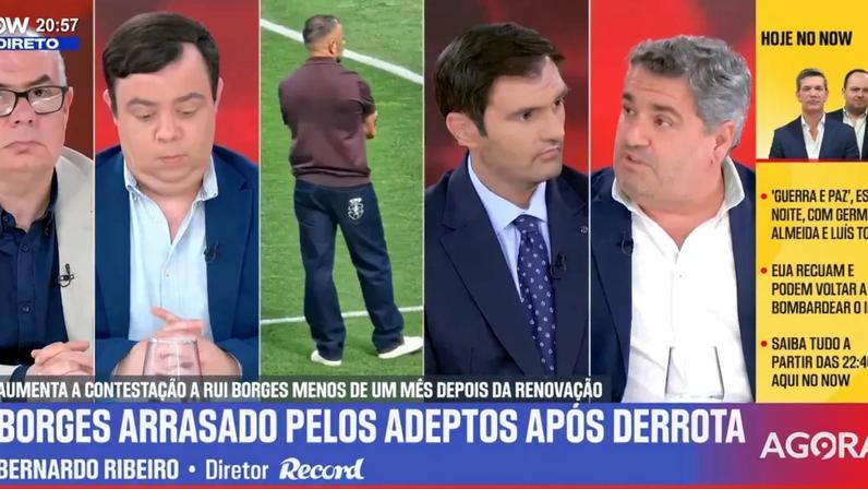 Derrota deixa Rui Borges mais frágil do que Schmidt e Lage