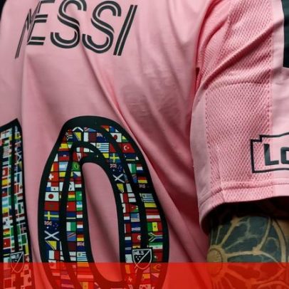 Messi usa camisola com bandeira de Portugal na MLS este fim de semana