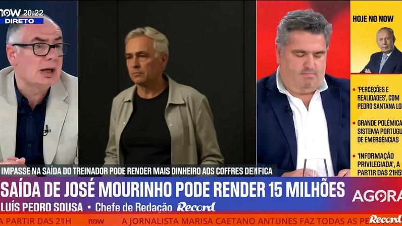 Luís Pedro Sousa acusa Mourinho de comportamento inadequado com o Benfica